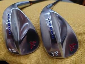 ☆ NEW RODDIO IRON MC-Series Wedge ウェッジ 2本 セット F-Design Freely 52 58 W-110 シャフト Elite Y360 ロッディオ シリーズ