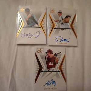 超激レア 2012Leaf Prospects auto 直筆サイン 8枚セット MLB ビスコッティ シムズ タイバトラー フォーキンス 直書き サイン綺麗