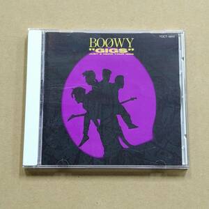 BOOWY / GIGS - JUST A HERO TOUR 1986 [CD] 1986年 旧規格盤 TOCT-5610