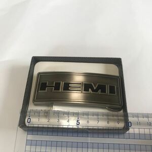 HEMI 　ベルトバックル　ダッジ　クライスラー　アメ車　ホットロッド