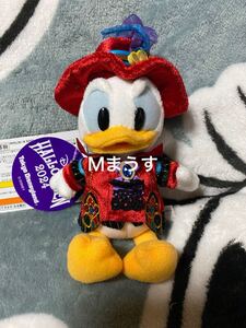 ディズニーランド ハロウィン 2024 ぬいぐるみバッジ ドナルド　イントゥザフレンジー　TDL 