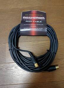 Rocktron RMM900 7-Pin MIDI Cable【9m】