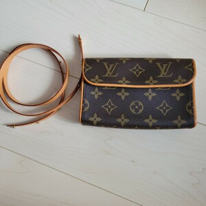 LOUIS VUITTON ルイヴィトン モノグラム ポシェットフロランティーヌ　ウエストバッグ ウエストポーチ