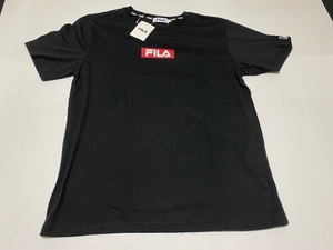 FILA フィラ Tシャツ Lサイズ ブラック 展示未使用品