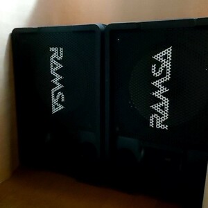 【音出し確認済】RAMSA WS-A200 2 Way Pair Speaker Stereo Audio National ラムサ 2 ウェイ ペア スピーカー ステレオ ナショナル