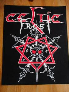 CELTIC FROST プリントバックパッチ ワッペン morbid tales / hellhammer slayer bathory sodom