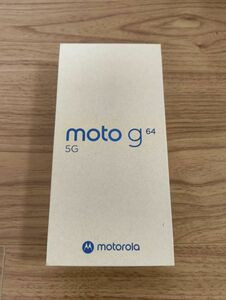 【新品・未開封】Motorola moto g64 5G PB2G0000JP スペースブラック ８GB／128GB SIMフリー