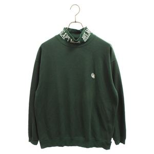 キャプテンズヘルムゴルフ CLUB TURTLE NECK LS TEE クラブタートルネック ロングスリーブTシャツ グリーン CHG23-AW-T03