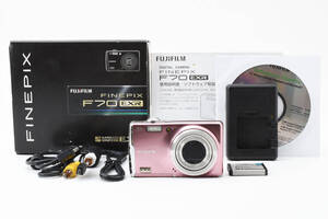 [良品] 完動品 FUJIFILM FINEPIX F70EXR ピンク コンデジ デジカメ デジタルカメラ #2249457A