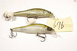 メガバス　MEGABASS　X-80　トリックダーター　2個　セット　６７６