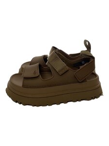 UGG australia◆サンダル/23cm/ブラウン/PVC/カカト削れ有