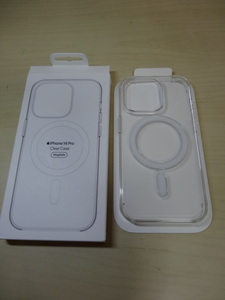 [送料無料 即決] Apple MagSafe対応 iPhone 14 Pro Clear Case　クリアケース MPU63FE/A USED