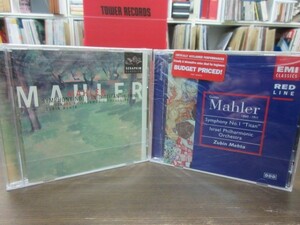 福2//CD///未開封!!///2枚セット★米盤★EMI他 マーラー：交響曲第1番／ズービン・メータ（Zubin Mehta）,イスラエルフィル