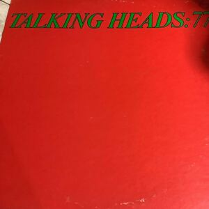 名盤 Talking Headz - 77 LP ロック ニューウェーブ 日本語ライナー付き