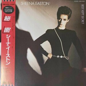 30725★盤未使用に近い SHEENA EASTON/BEST KEPT SECRET ※帯付き