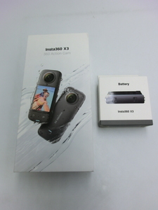 【送料無料】Insta360 X3　予備バッテリーつき【美品】