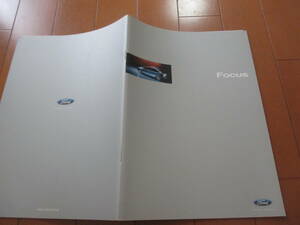 庫34407　カタログ ■フォードFORD●フォーカス●2005.7　発行●33　ページ