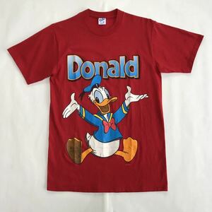 90’s USA製 ドナルドダック Tシャツ Mサイズ ビンテージ Disney ディズニー