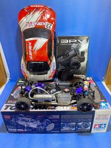 タミヤ TG10-mk.2SG 1/10 エンジンカー ラジコン フタバ 3PV R34 GT-R RC 送信機 シャーシ