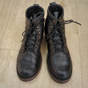 wesco packer US 8D black ブーツ ウエスコ　ブラック　パッカー　jobmaster ジョブマスター