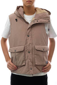 nonnative ノンネイティブ ダウンベスト DYNAMONUS PARKA DOWN VEST フード付き