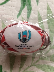 * RWC2019 公式 グッズ ラグビー ワールドカップ 日本 キーホルダー GILBERT キーリング ボール イングランド *