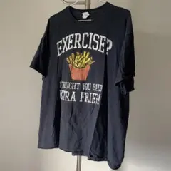 EXERCISE フライドポテト Tシャツ 半袖 カットソー ヴィンテージ 古着