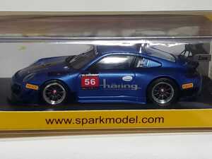 新品 1/43 スパーク SPARK PORSCHE - 911 997-2 GT3 R ATTEMPTO RACING no.56 2nd AM 24h SPA 2015 HARING KONSTANTINOU SCHMICKLER WLAZIK