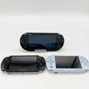 【訳アリ品】 SONY ソニー PSVita PCH-2000 PSP PSP-2000 ブラック ホワイト 3個セット