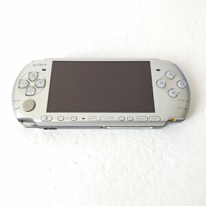 ソニー　PSP3000 ミスティックシルバー　プレイステーションポータブル　本体