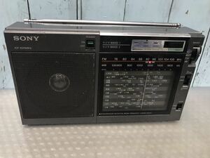 SONY ソニー ICF-EX5MK2，ラジオ MWとFM受信OK，その他動作未確認　中古現状品（80s）サ