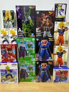 未開封 ドラゴンボール 一番くじ等フィギュア 15個 まとめ売り 孫悟空 ベジータ サタン ダーブラ セル ピッコロ 孫悟飯 チチ ゴテンクス