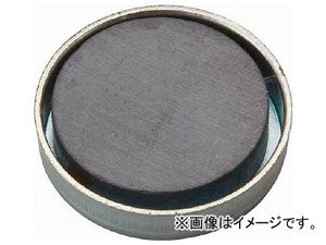 トラスコ中山/TRUSCO キャップ付フェライト磁石 外径23.5mm×厚み5mm 1個入り TFC24R1P(4151925) JAN：4989999198560