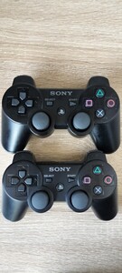 PS3 コントローラー のみ　純正 DUALSHOCK3 　　2個セット