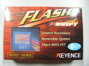 新品 KEYENCE FLASH for DRIFT　D-MB　リバース付アンプ　ラジコン用FET-MOSモーター制御ユニット＜未使用品＞キーエンス　メタルブルー