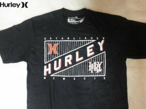 本場USA購入 ハーレー《Hurley》Classic Fit プリントT US M BLK