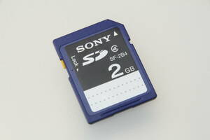 2GB SDカード　SONY ソニー