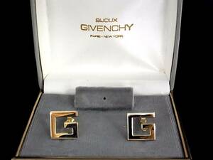 ■新品N■№1255 【GIVENCHY 】ジバンシイ【ゴールド】■カフス ♪