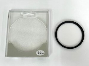 【菊水-10643】◆kenko［ケンコー］UVフィルター　62mm◆紫外線カットフィルター／UV　SL-39◆※使用感あり 現状 ユーズド・中古◆KT