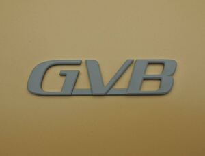 廃版処分品　スバル インプレッサGVB オリジナル 手作りエンブレム (ABS製 無塗装)