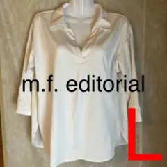 m.f.editorial（エムエフエディトリアル）カットソー