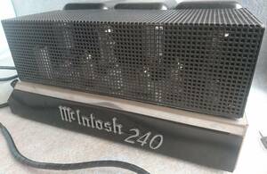 McIntosh/マッキントッシュ【MC240】管球式ステレオ・パワーアンプリファイア使用僅少★モノーラル:80㍗/出力管6n3c◆消費税不要▽現状渡し