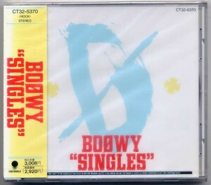 ☆BOOWY 「BOOWY SINGLES」 新品 未開封