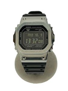 CASIO◆ソーラー腕時計・G-SHOCK/デジタル/SLV