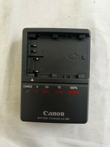 3590　【動作未確認・ジャンク】Canon ビデオカメラバッテリーチャージャー CG-580