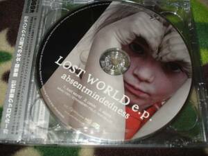 DVD付 absentmindedness LOST WORLD e.p.