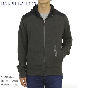 新品 アウトレット 2884 Mサイズ エステートリブ コットン ジップアップ パーカー polo ralph lauren ポロ ラルフ ローレン 