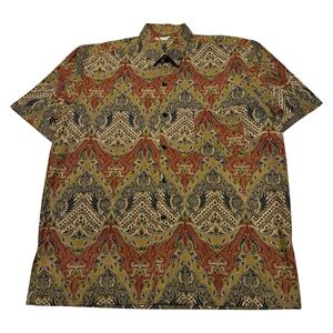 JAWA BATIK 半袖シャツ バティックシャツ XL