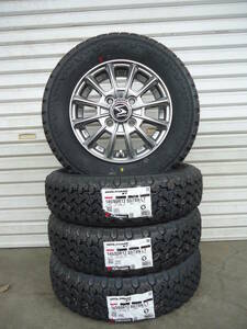 新品☆ストラテジーKSⅡ&ヨコハマジオランダーKT☆145/80R12☆エブリーキャリーサンバーNバンアクティバモスアトレーピクシスハイゼット