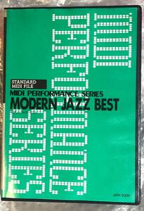 MODERN JAZZ BEST MIDI PERFORMANCE SERIES STANDARD MIDI FILE : SMF Cubase Performer Logic Studio one Bigband Cool Bebop mode Dixie